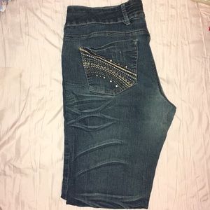 Dark wash jeans